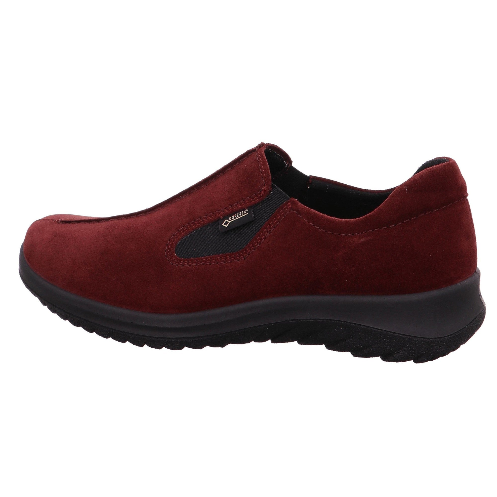 Legero 2-009568-5910 Softboot Red Waterproof Suede Slip On Loafers-elevate your sole