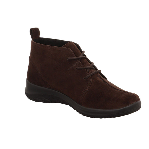 Legero 2-009569-3420 Softboot Brown Waterproof Suede Lace Up Ankle Boots-elevate your sole