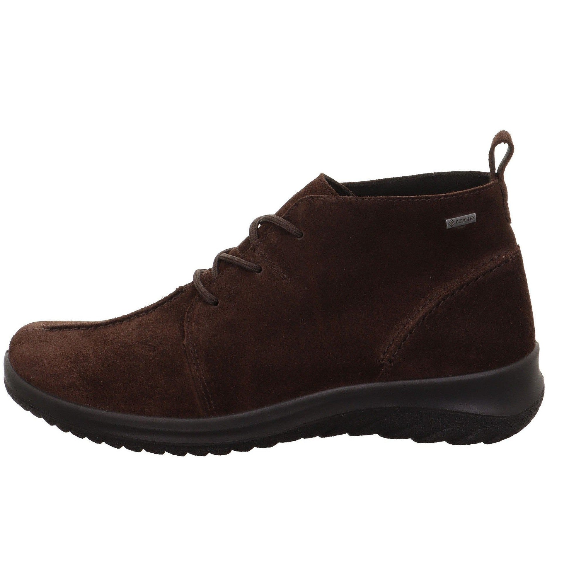 Legero 2-009569-3420 Softboot Brown Waterproof Suede Lace Up Ankle Boots-elevate your sole