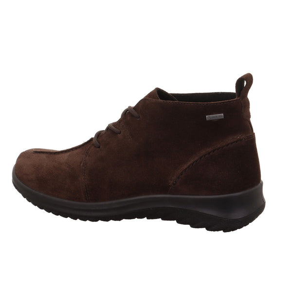 Legero 2-009569-3420 Softboot Brown Waterproof Suede Lace Up Ankle Boots-elevate your sole