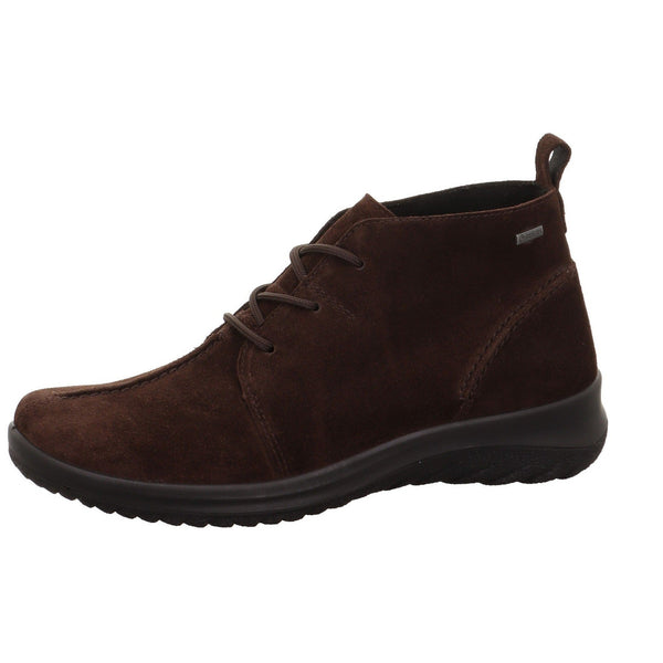 Legero 2-009569-3420 Softboot Brown Waterproof Suede Lace Up Ankle Boots-elevate your sole