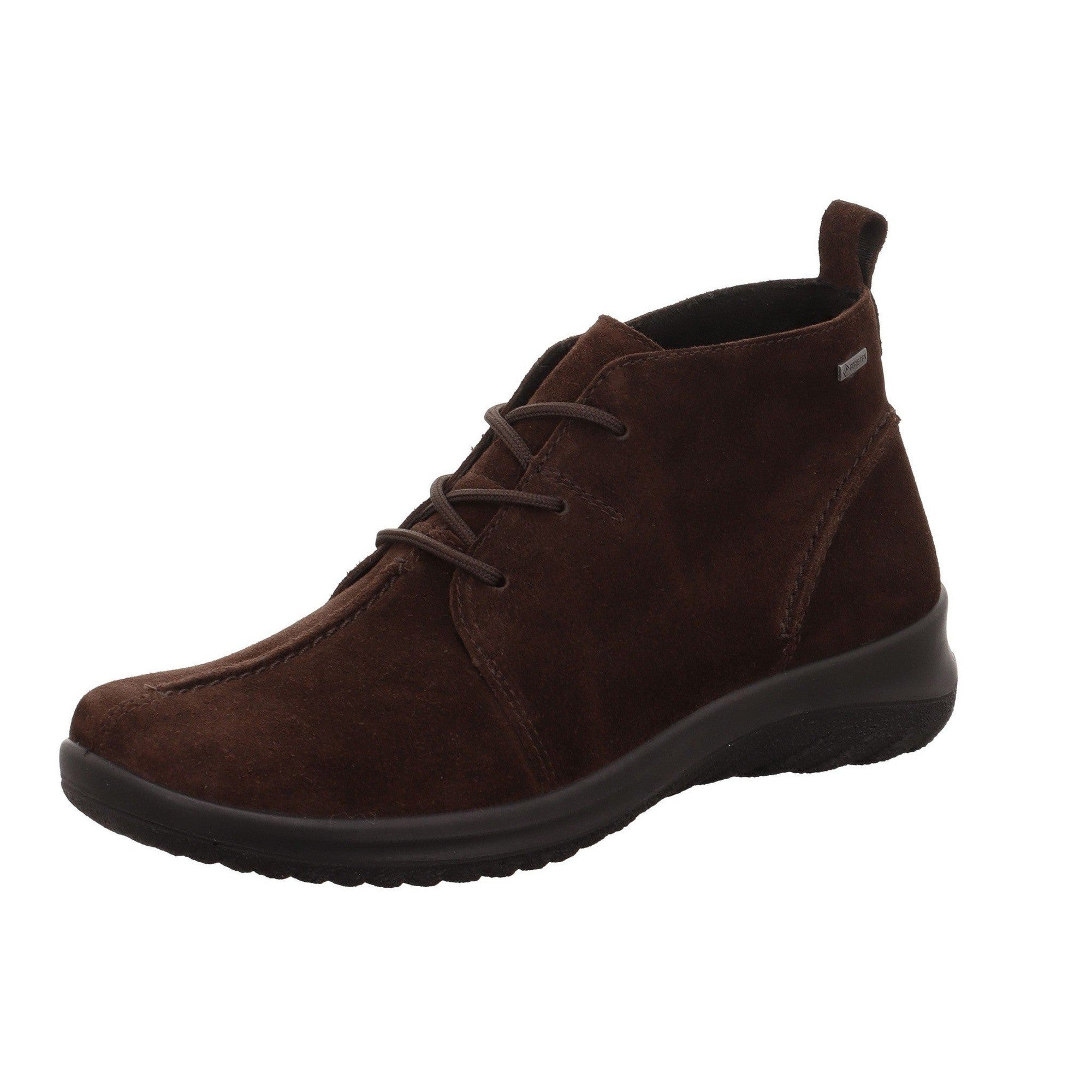 Legero 2-009569-3420 Softboot Brown Waterproof Suede Lace Up Ankle Boots-elevate your sole