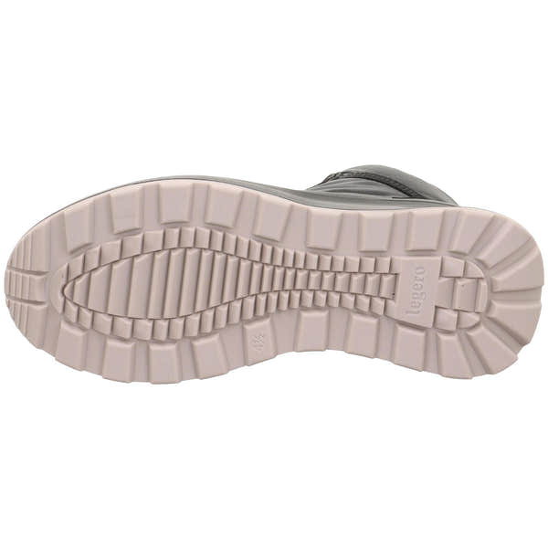 Legero T4 Run 2-000410-0100 women's black waterproof ankle boots with Neo-Tech, front zip, and slip-resistant sole.