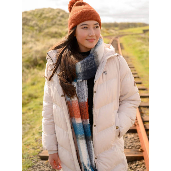 Lighthouse Savannah Irish Cream Ladies Puffer Coat-elevate your sole