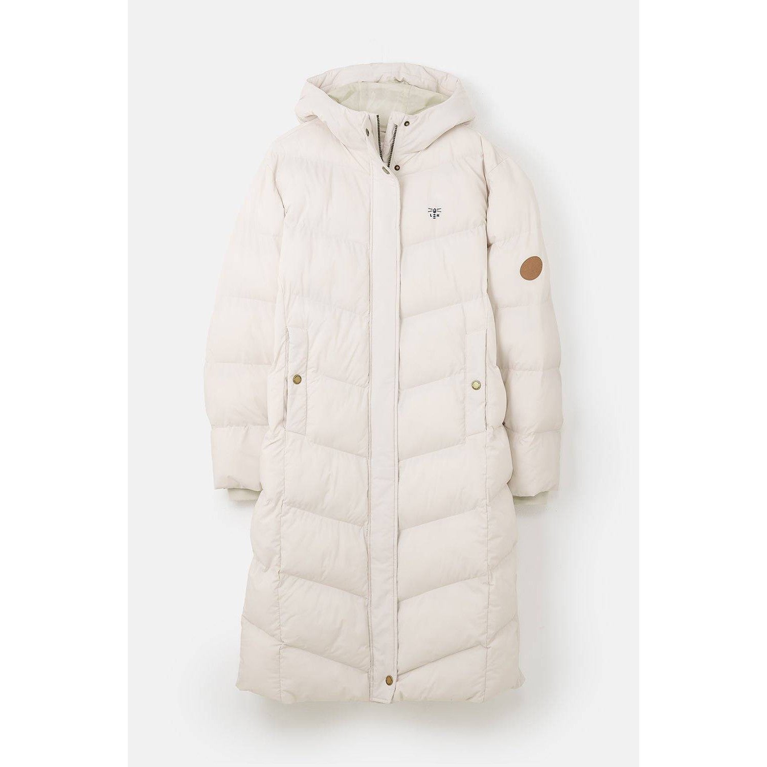 Lighthouse Savannah Irish Cream Ladies Puffer Coat-elevate your sole