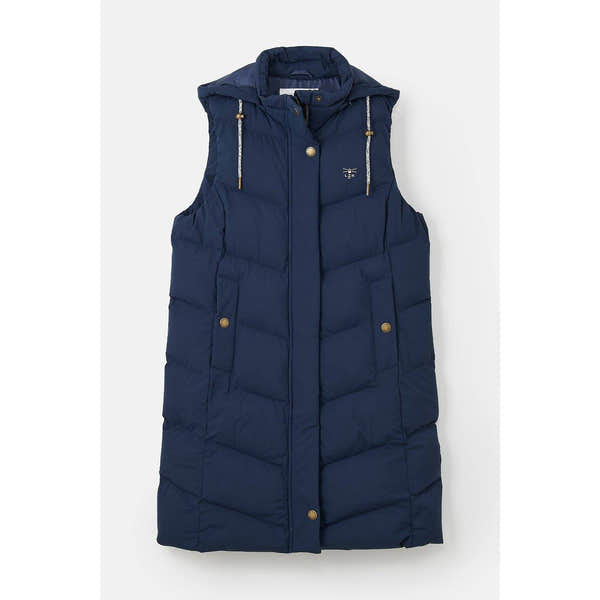 Lighthouse Savannah Navy Ladies Puffer Gilet-elevate your sole