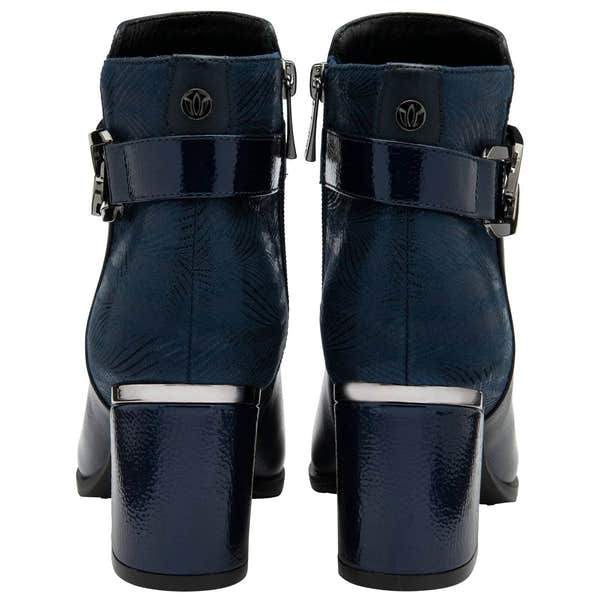 Lotus Adelaide Ladies Green Side Zip Ankle Boots-elevate your sole
