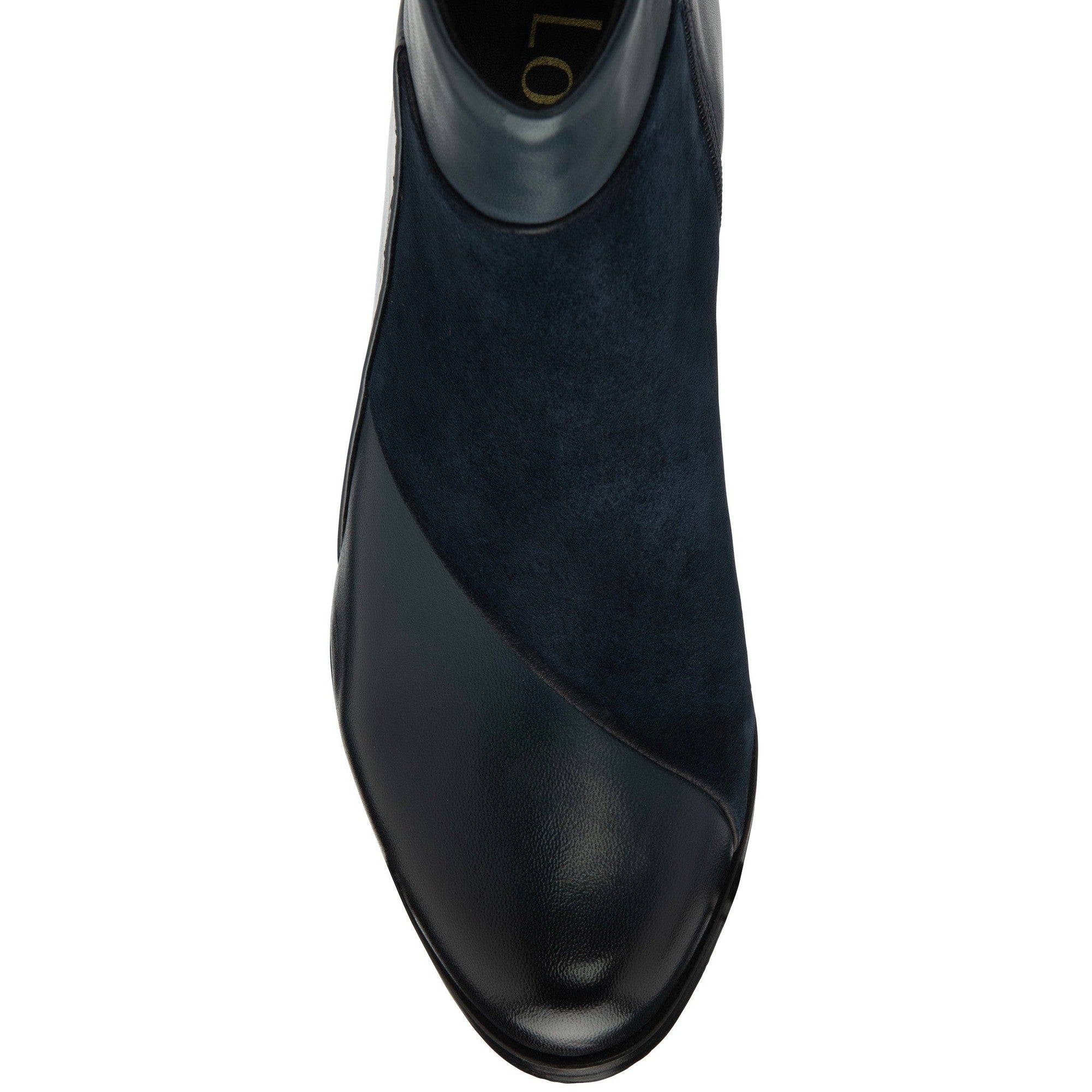 Lotus Booker Ladies Black Leather Side Zip Ankle Boots-elevate your sole
