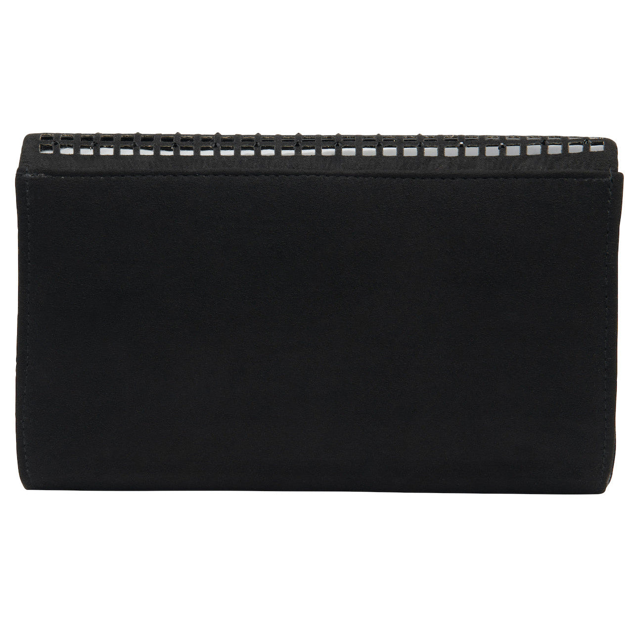 Lotus Dillard Black/Diamante Clutch Bag-elevate your sole