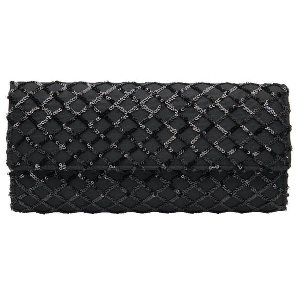 Lotus Hardin Black Clutch Bag-elevate your sole
