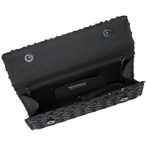 Lotus Hardin Black Clutch Bag-elevate your sole