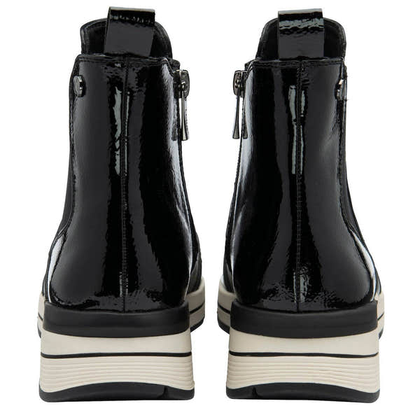 Lotus Ivana Ladies Black Pull On & Zip Ankle Boots-elevate your sole