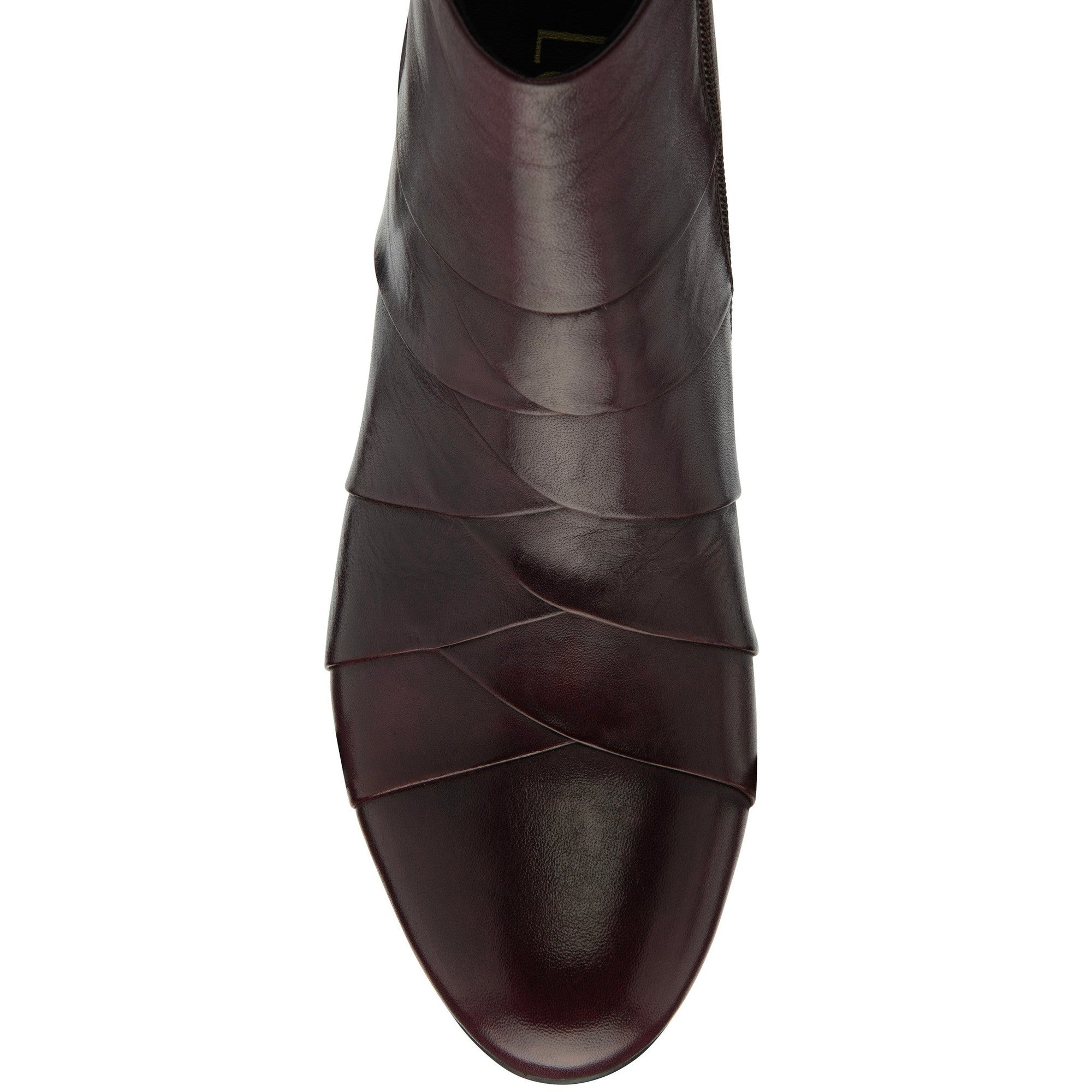 Lotus Tara Ladies Purple Leather Side Zip Ankle Boots-elevate your sole