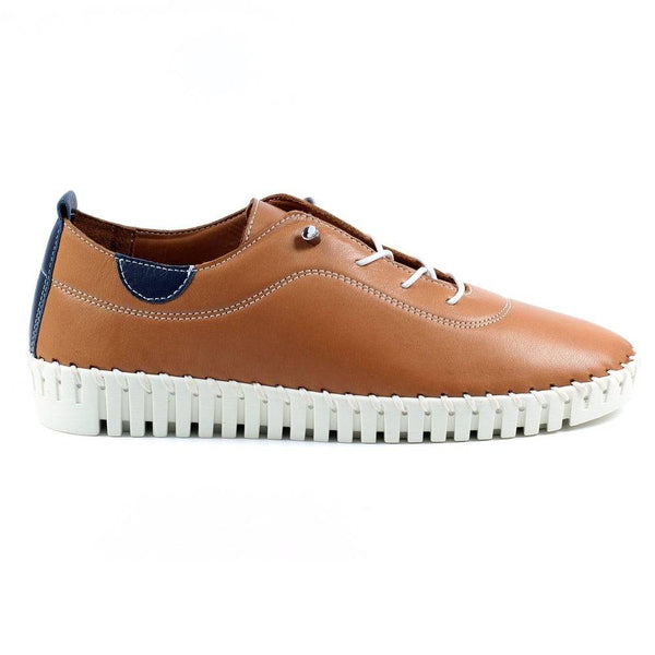 Lunar FLM011 Flamborough Ladies Tan Leather Slip On Shoes-elevate your sole