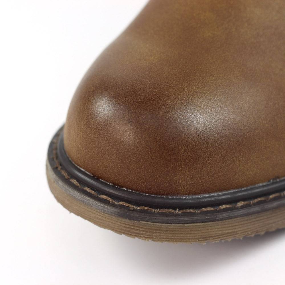 Lunar GLB134 Peyton Ladies Tan Waterproof Side Zip Mid-Calf Boots-elevate your sole