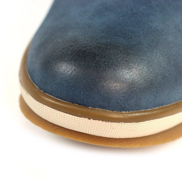 Lunar GLB150 Sycamore Ladies Blue Waterproof Zip & Lace Ankle Boots-elevate your sole