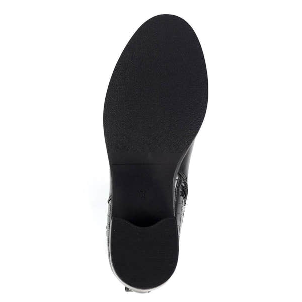 Lunar GLC006 Solana Ladies Black Side Zip Ankle Boots-elevate your sole