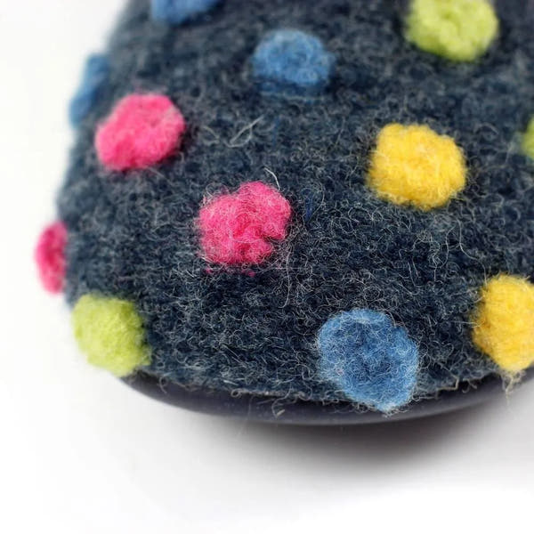 Lunar KLA125 Helix Ladies Spanish Blue Textile Slip On Slippers-elevate your sole