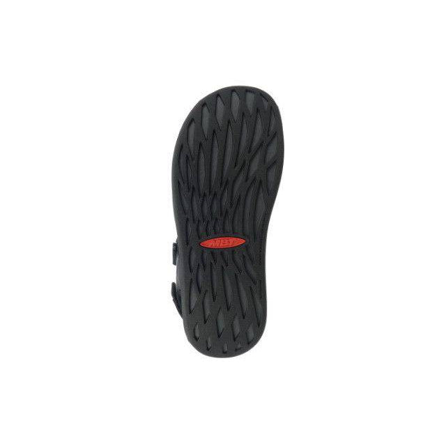 MBT Kisumu 3S Mens Black Leather Arch Support Touch Fastening Sandals-elevate your sole