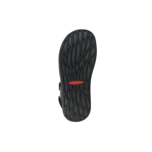 MBT Kisumu 3S Mens Black Leather Arch Support Touch Fastening Sandals-elevate your sole