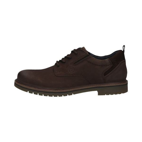 Bugatti Barton Evo 331-AU101-1500-6100 Mens Dark Brown Nubuck Lace Up Shoes