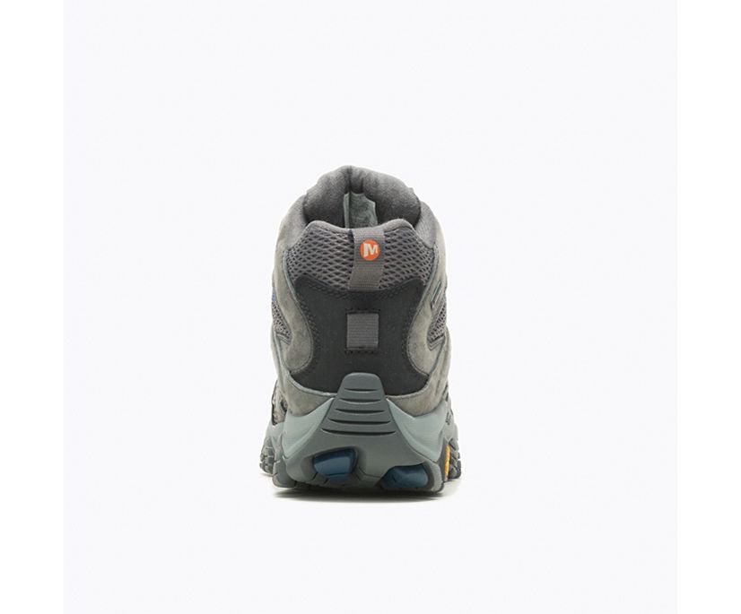 Merrell Moab 3 Mid Gore-tex Mens Granite And Poseidon Lace Up Walking Boots-elevate your sole