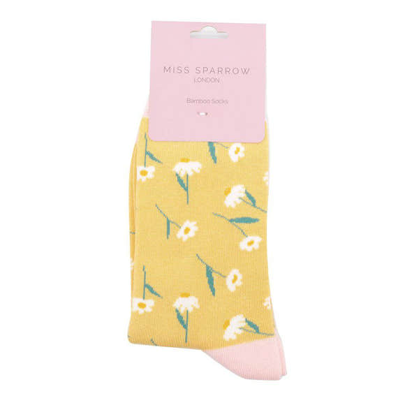 Miss Sparrow Daisies Socks-elevate your sole