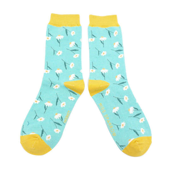 Miss Sparrow Daisies Socks-elevate your sole