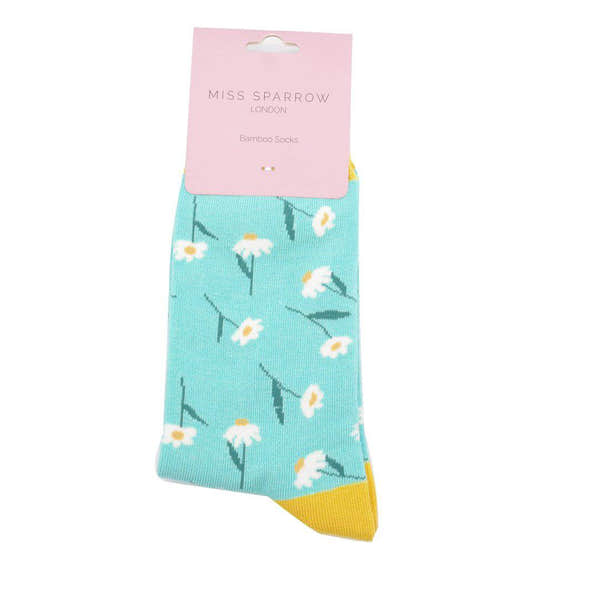 Miss Sparrow Daisies Socks-elevate your sole