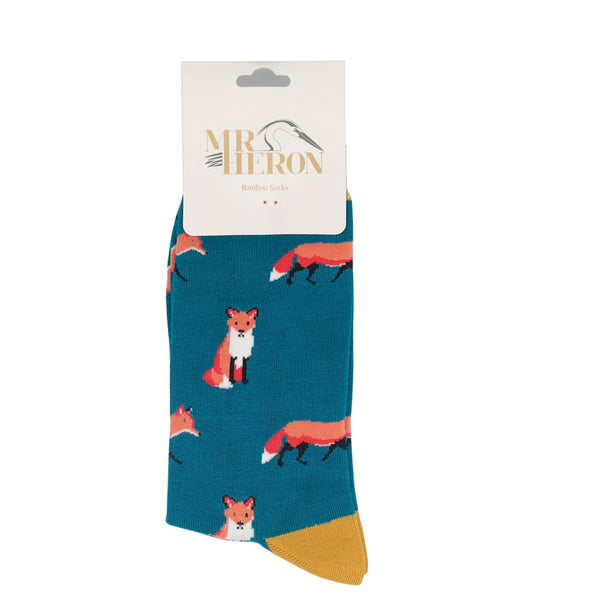Mr Heron Foxes Socks-elevate your sole