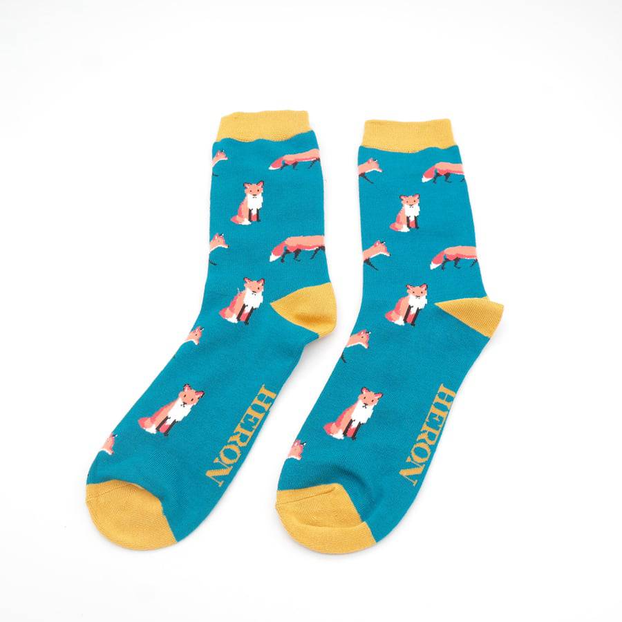 Mr Heron Foxes Socks-elevate your sole