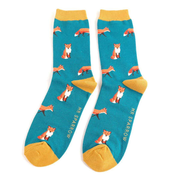 Mr Sparrow Foxes Socks-elevate your sole