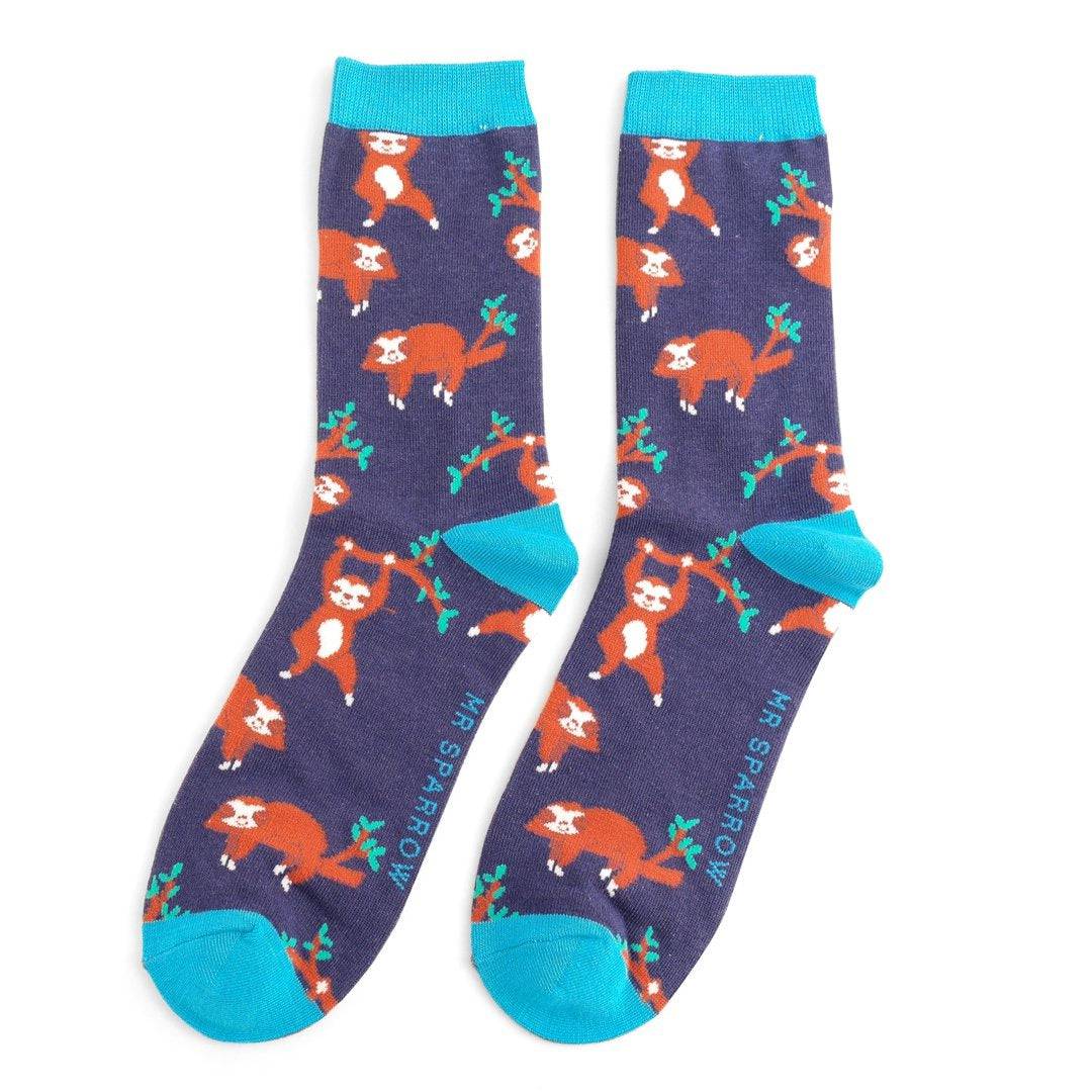 Mr Sparrow Sloths Socks-elevate your sole