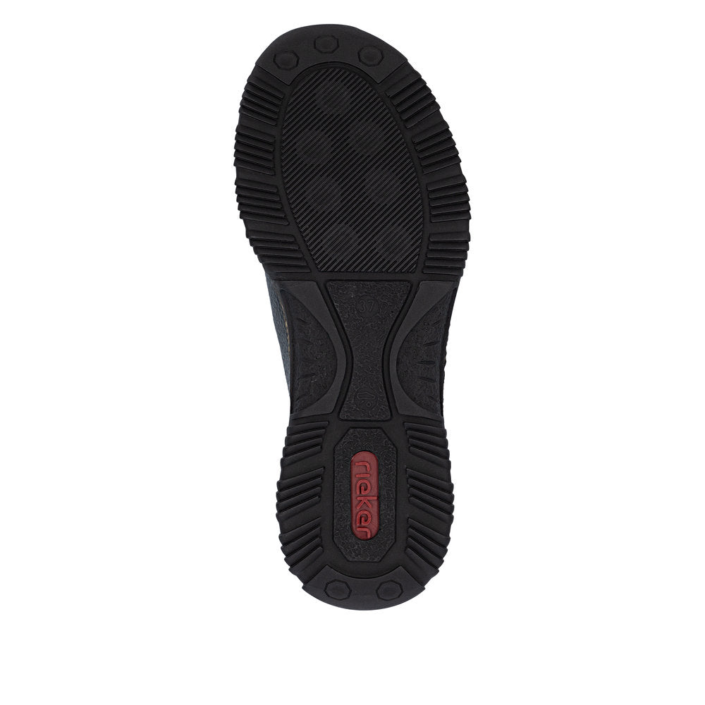 Rieker N3267-15 Ready2Go Ladies Blue Slip On Shoes