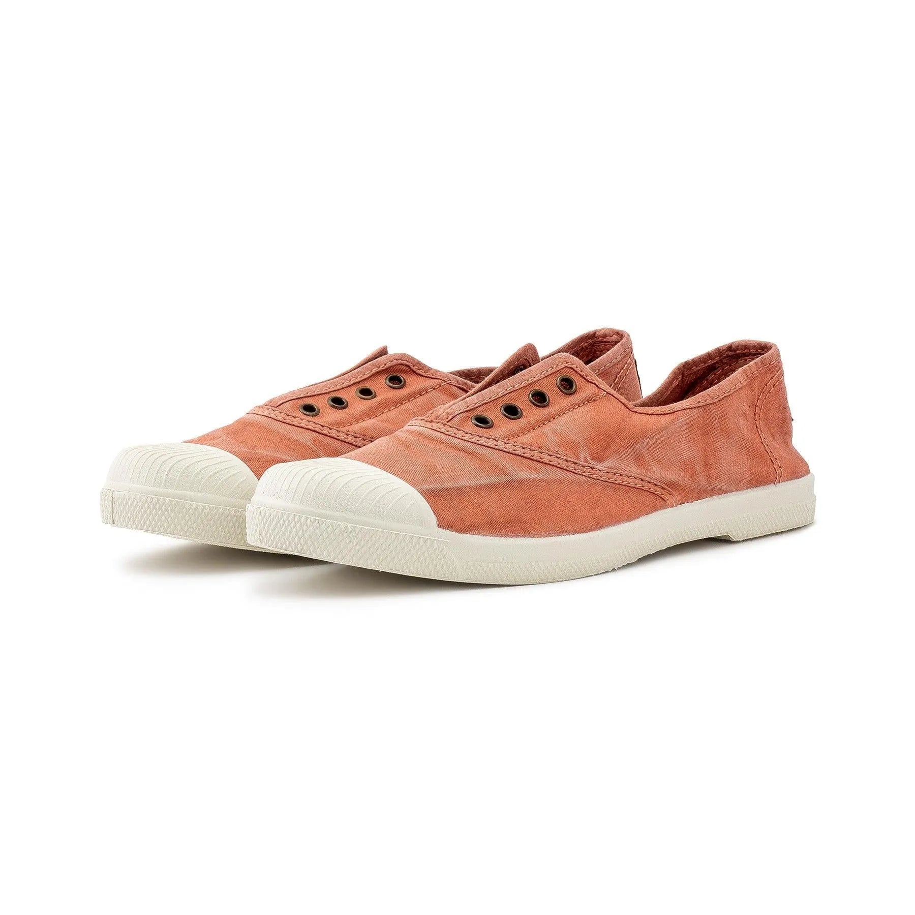Natural World 102E / 618 Ladies Cangrejo Textile Vegan Slip On Shoes