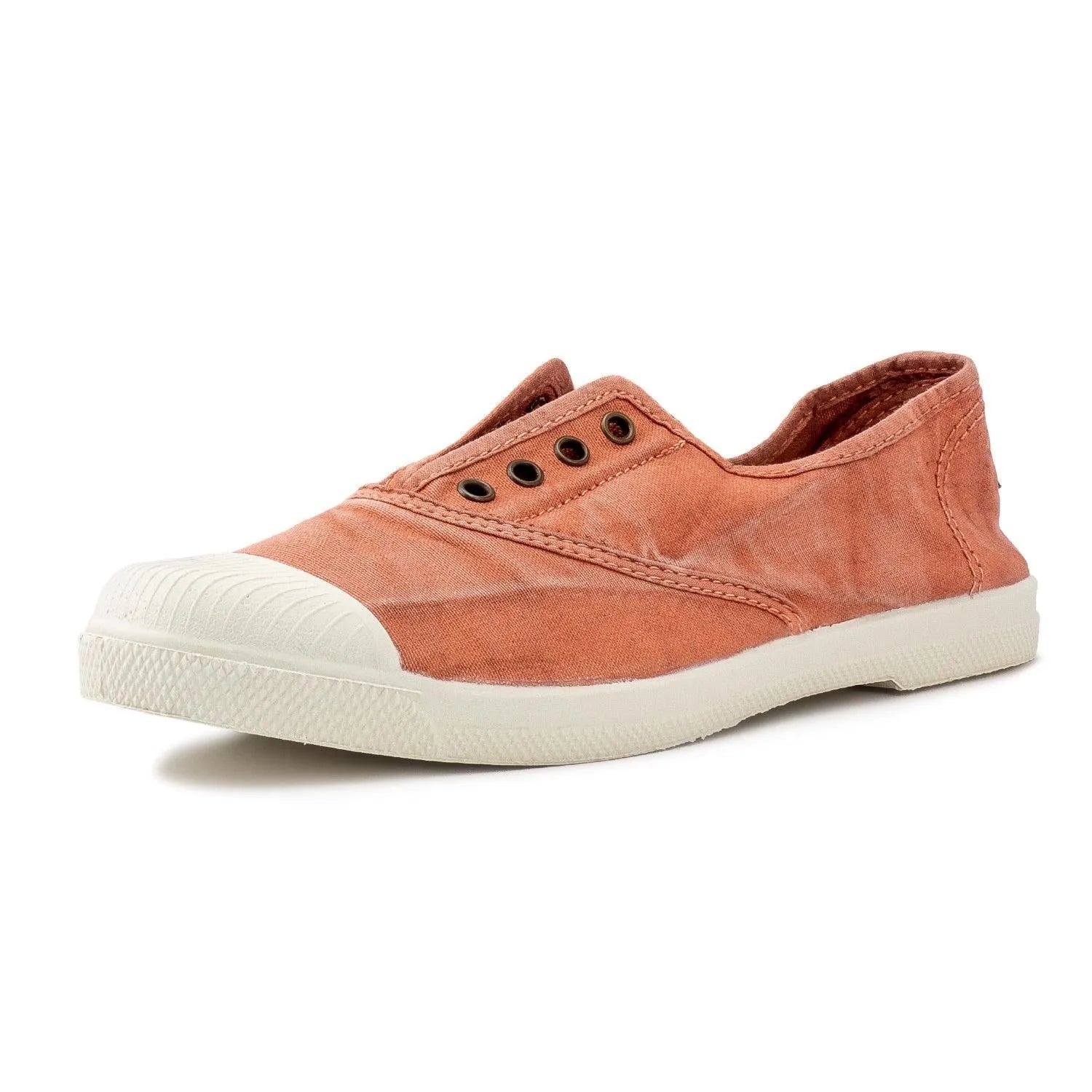 Natural World 102E / 618 Ladies Cangrejo Textile Vegan Slip On Shoes