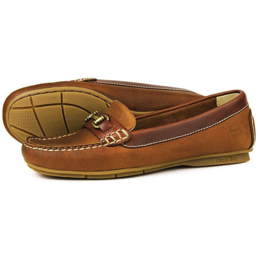 Orca Bay Verona Ladies Havana Deck Shoes-elevate your sole