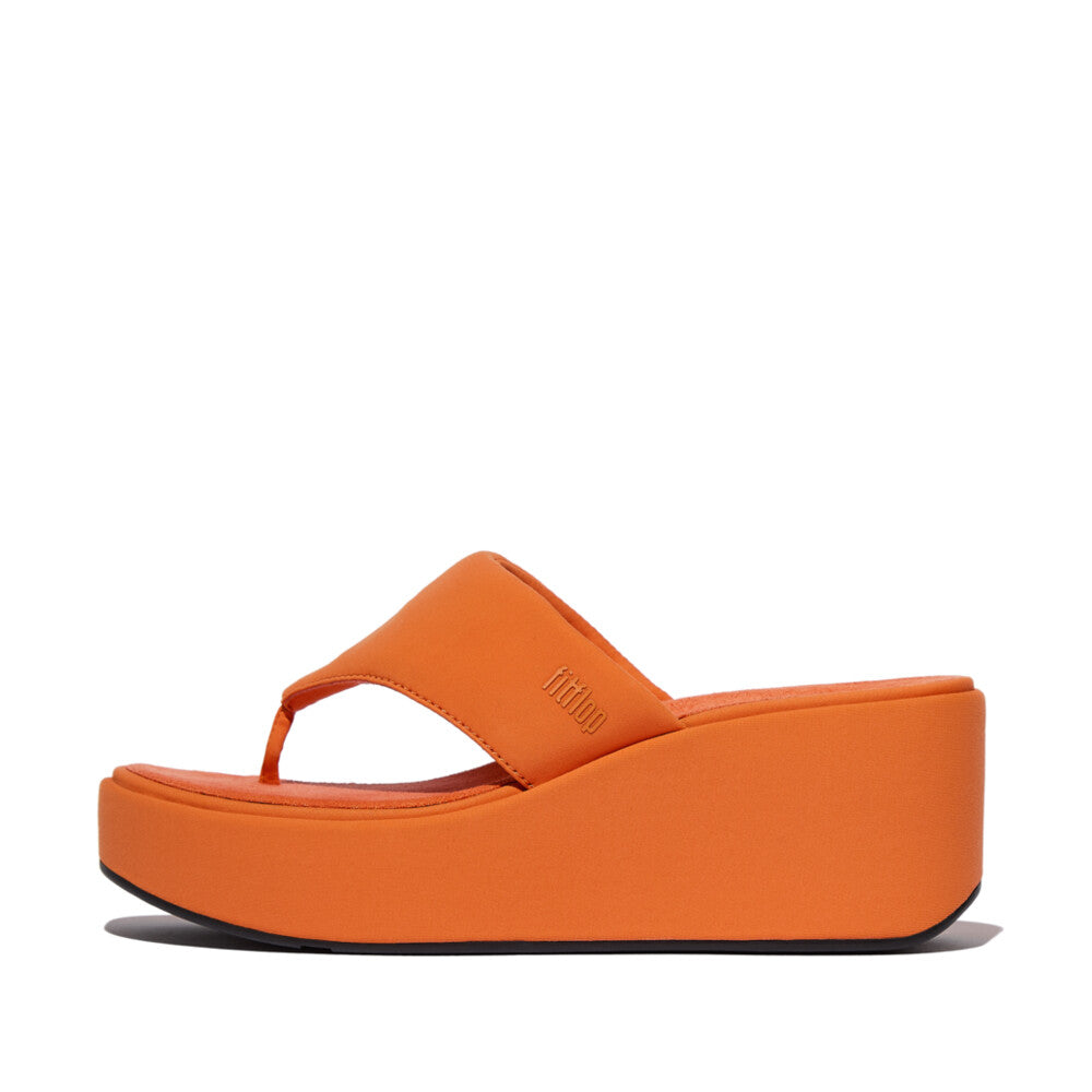 FitFlop JF8-C20 Platfforms Ladies Narrow Satsuma Slip On Sandals
