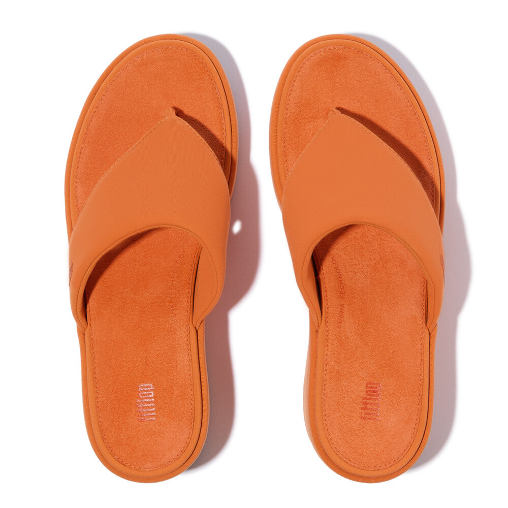 FitFlop JF8-C20 Platfforms Ladies Narrow Satsuma Slip On Sandals