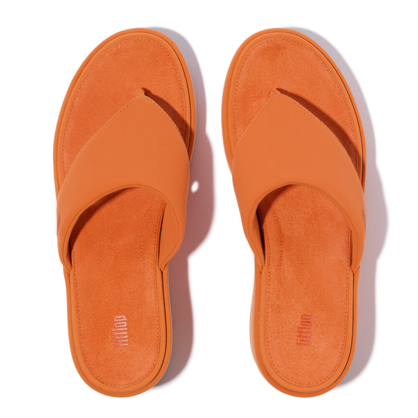 FitFlop JF8-C20 Platfforms Ladies Narrow Satsuma Slip On Sandals