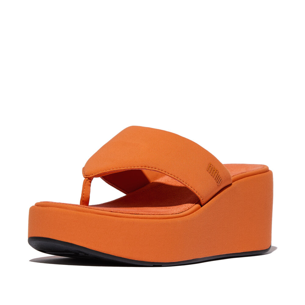 FitFlop JF8-C20 Platfforms Ladies Narrow Satsuma Slip On Sandals