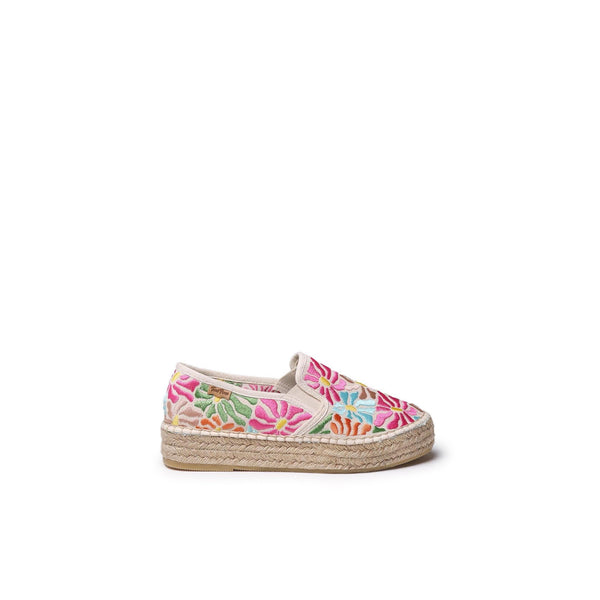 Toni Pons Pola  Ladies Spanish Mosaic Textile Pull On Slip Ons