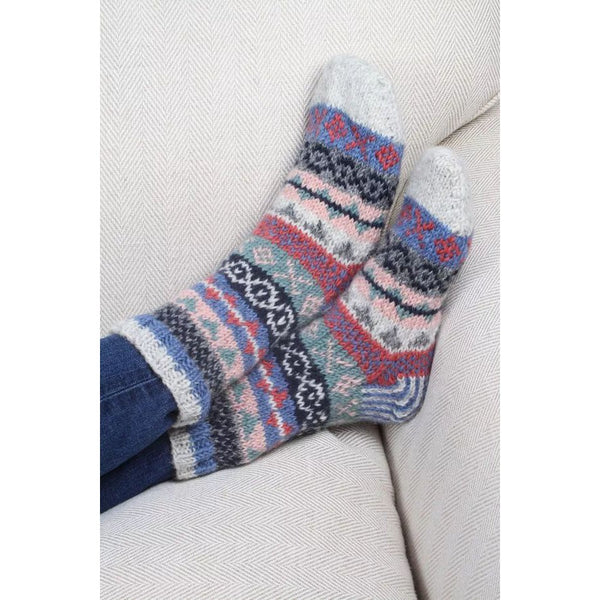 Pachamama Finisterre Sofa Socks Oatmeal-elevate your sole