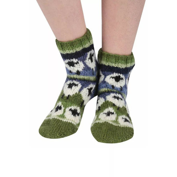 Pachamama Flock Of Sheep Sofa Socks-elevate your sole
