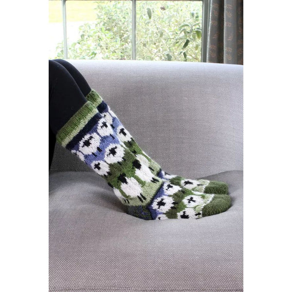 Pachamama Flock of Sheep Long Socks-elevate your sole