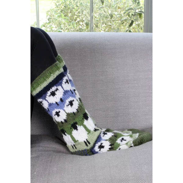 Pachamama Flock of Sheep Long Socks-elevate your sole