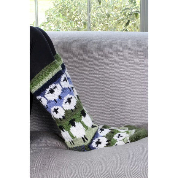 Pachamama Flock of Sheep Long Socks-elevate your sole