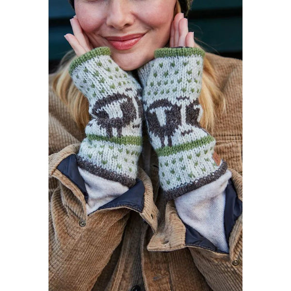 Pachamama Herdwick Sheep Handwarmer Oatmeal-elevate your sole