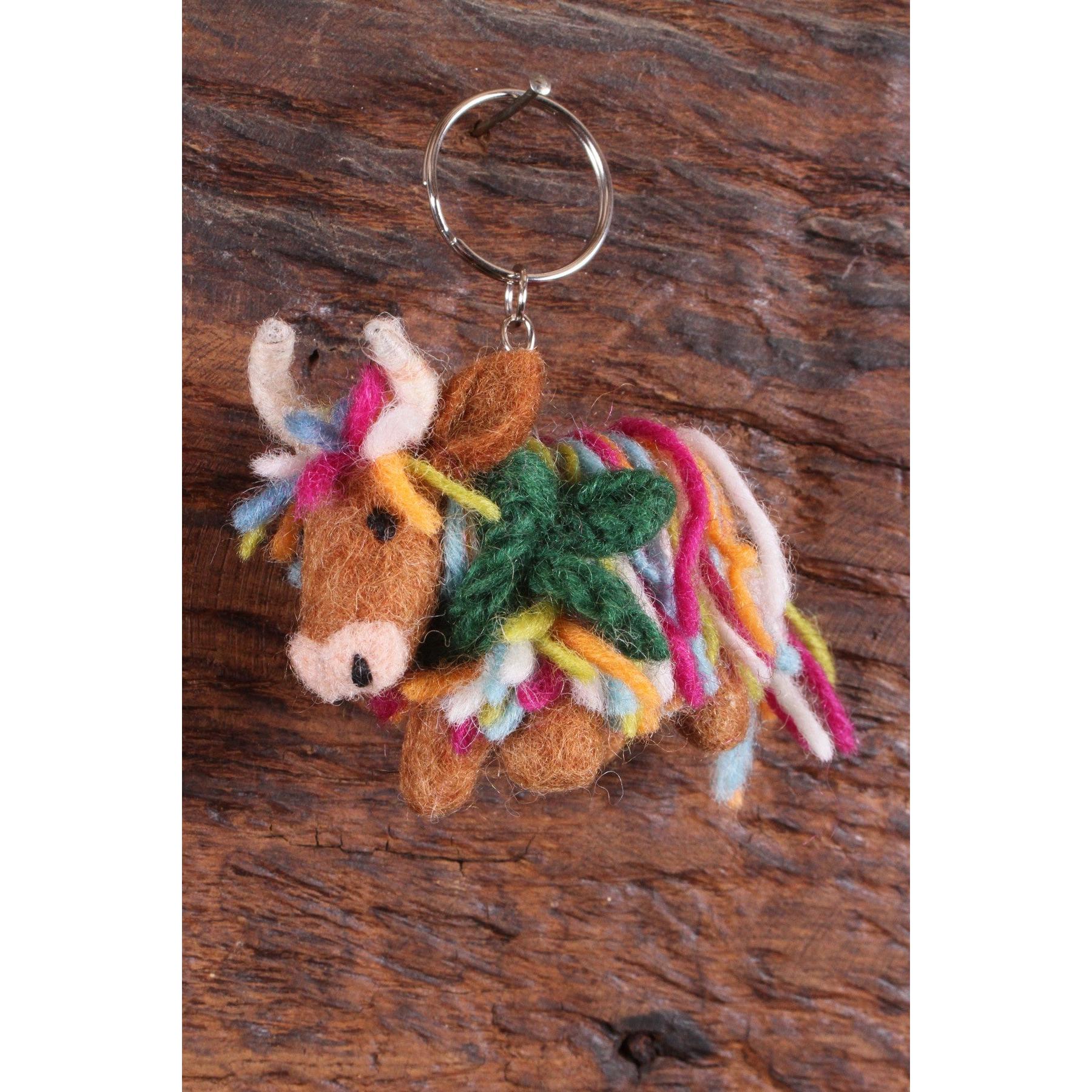 Porte-clés Vache des Highlands Pachamama Hughie
