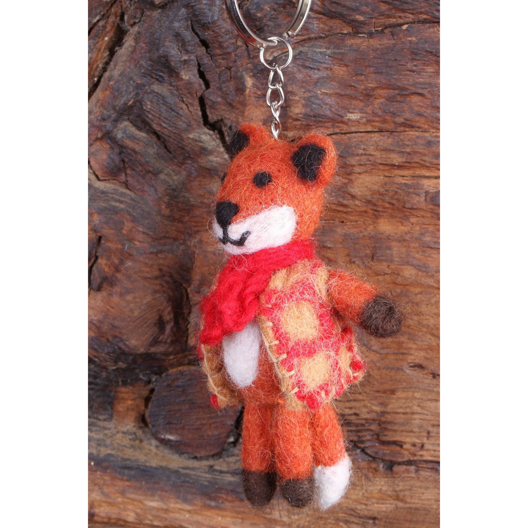 Porte-clés Mr Fox de Pachamama